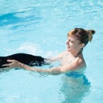 Bagno in piscina con cani Hotel Rimini